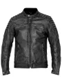 Jacket Leather Storm Black - John Doe
