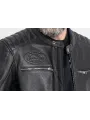 Jacket Leather Storm Black - John Doe