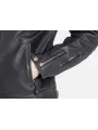 Jacket Leather Storm Black - John Doe