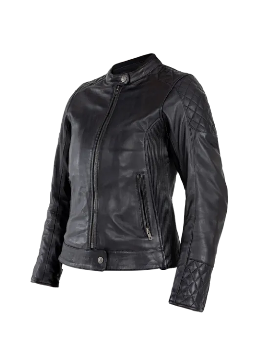 Leather Woman Jacket Adina - John Doe