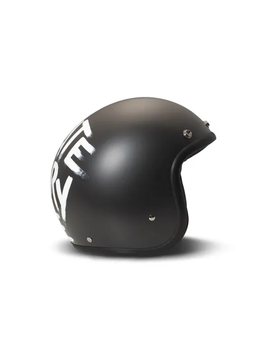 Casco da moto jet Retro I Hate Everyone - Dmd