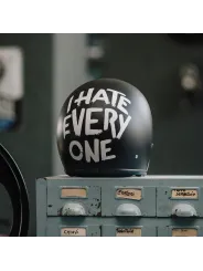 Casque Retro I Hate Everyone - Dmd