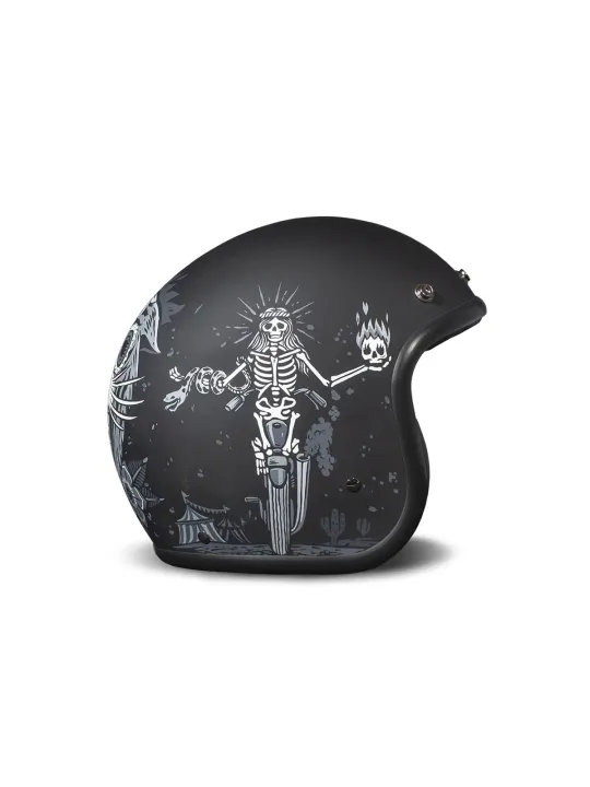 Casco Retro Ghost Rider Helmet - Dmd