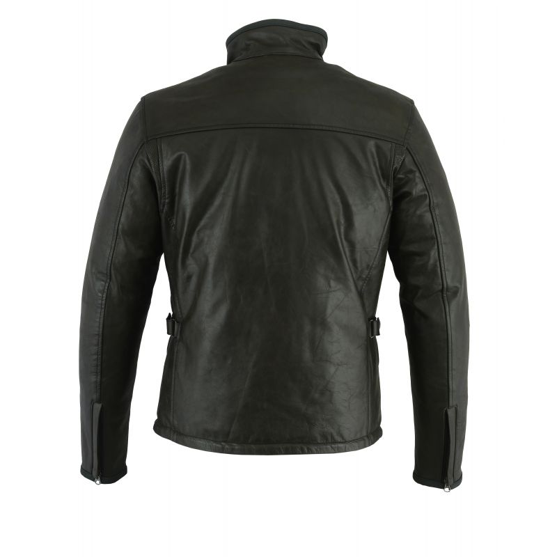 Original Driver - Le Monte Carlo Leather Retro Jacket (Black)
