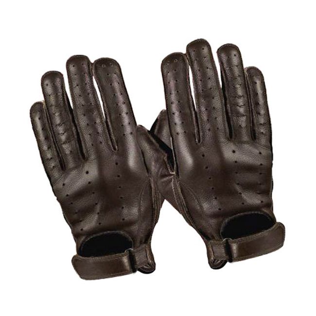 Accesorios Guantes y manoplas Guantes para conducir Vintage par de guantes de cuero marrón para mujeres guantes de cuero vintage para ella 