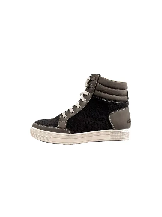 Baskets Osaka Air Tissu-Cuir - Helstons