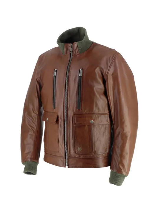 Jacket Downtown Cuir Rag - Helstons