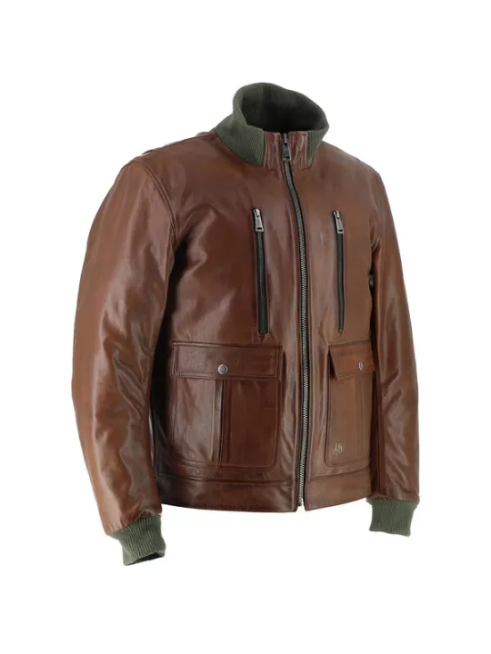 Jacket Downtown Cuir Rag - Helstons