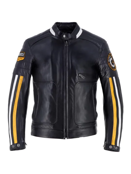 Blouson Vulcan Cuir Rag - Helstons