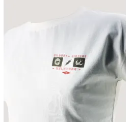 T-Shirt Go Wild Blanc - Helstons