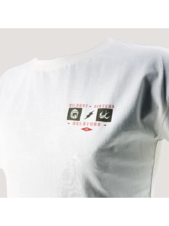 T-Shirt Go Wild Blanc - Helstons