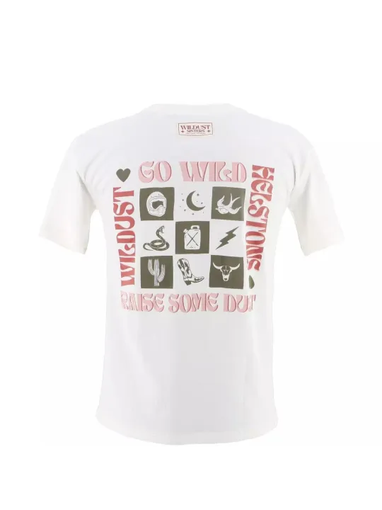 TShirt Go Wild White - Helstons