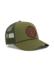 Cap Pill Logo Cord Trucker - Deus Ex Machina