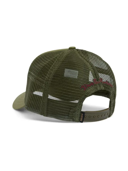 Cap Pill Logo Cord Trucker - Deus Ex Machina
