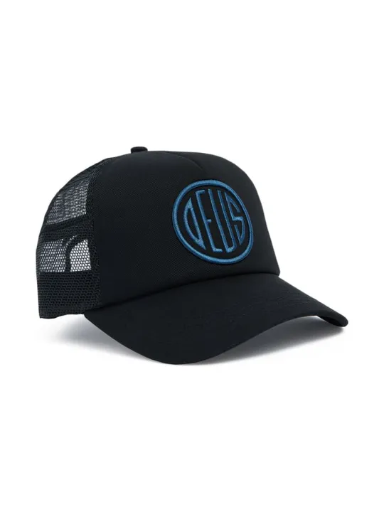 Cap Pill Logo Cord Trucker - Deus Ex Machina
