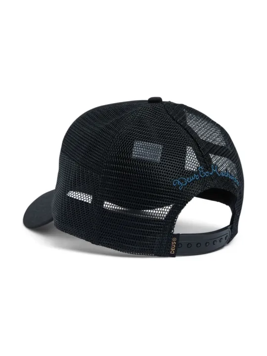 Cap Pill Logo Cord Trucker - Deus Ex Machina