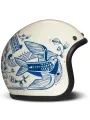 Casco da moto jet Retro Tigre - Dmd