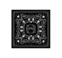 Bandana Square Bones - DMD