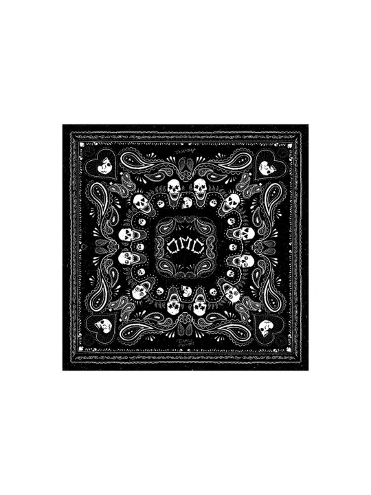 Bandana Square Bones - DMD