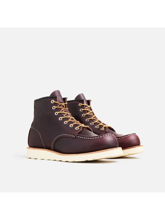 Chaussures 8847 6" Moc Toe Black Cherry Excalibur - Red Wing