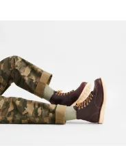 Chaussures 8847 6" Moc Toe Black Cherry Excalibur - Red Wing