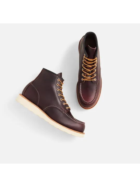 Chaussures 8847 6" Moc Toe Black Cherry Excalibur - Red Wing