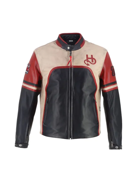 Chaqueta de cuero de Indianápolis - Helstons