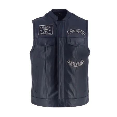 Gilet Apache Cuir - Helstons x Von Dutch