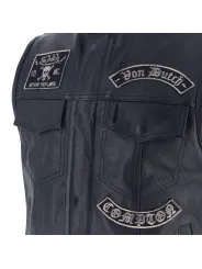 Apache Weste Leder - Helstons x Von Dutch