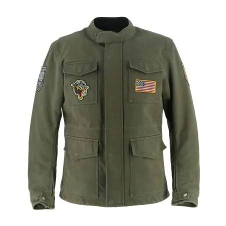 Chaqueta Warrior Coton-Canvas - Helstons x Von Dutch