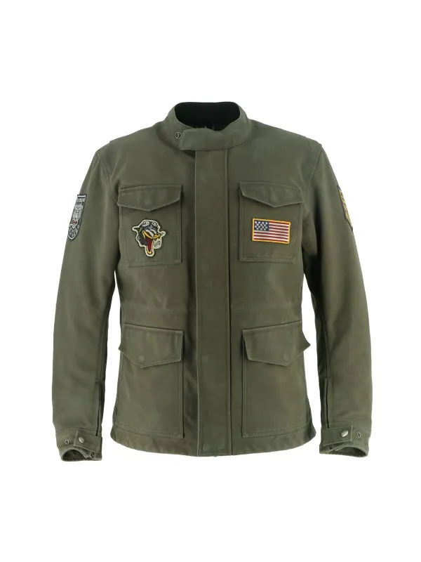 Giacca Warrior Coton-Canvas - Helstons x Von Dutch