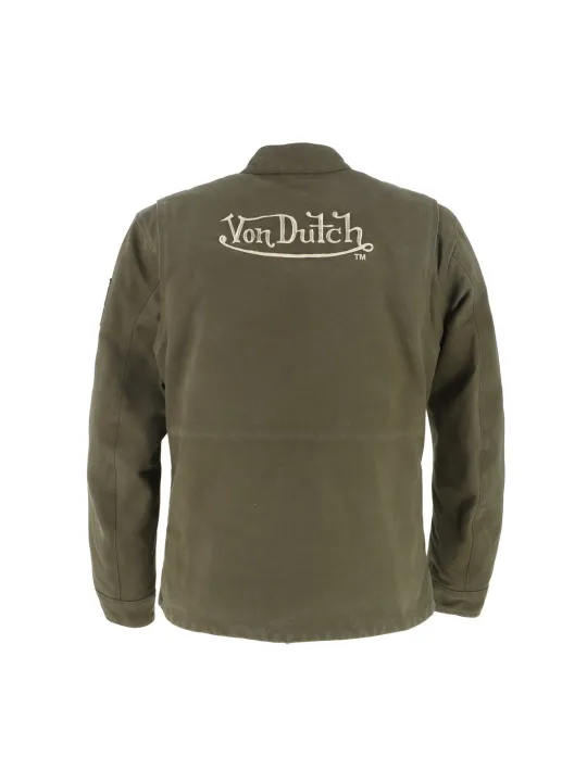 Warrior Cotton-Canvas Jacke - Helstons x Von Dutch