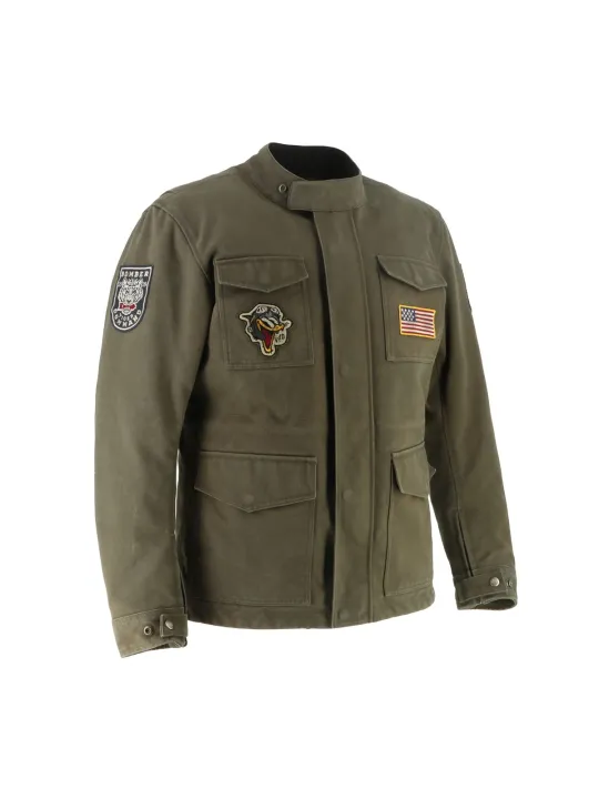 Jacket Warrior Coton-Canvas - Helstons x Von Dutch