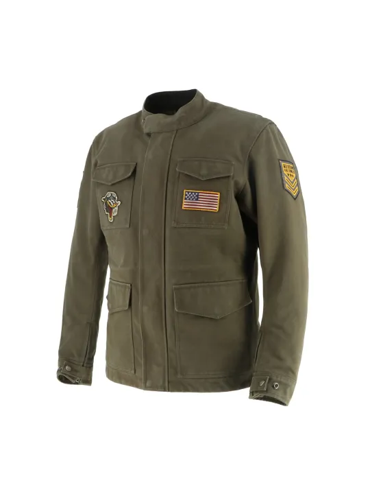 Blouson Warrior Coton-Canvas - Helstons x Von Dutch