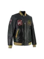 Blouson Collegian Cuir Rag - Helstons x Von Dutch