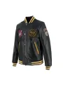 Jacket Collegian Cuir Rag - Helstons x Von Dutch