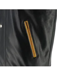 Chaqueta Collegian Cuir Rag - Helstons x Von Dutch