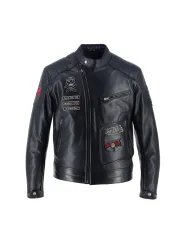 Giacca Coliseum Cuir Rag - Helstons x Von Dutch