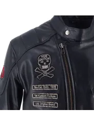Jacket Coliseum Cuir Rag - Helstons x Von Dutch
