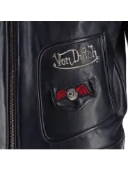 Jacket Coliseum Cuir Rag - Helstons x Von Dutch