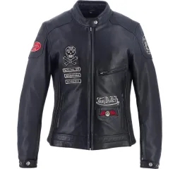 Pretty Soft Lederjacke für Frauen - Helstons x Von Dutch