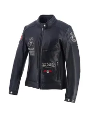 Pretty Soft Lederjacke für Frauen - Helstons x Von Dutch