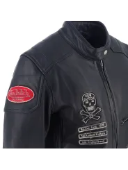 Blouson Femme Pretty Cuir Soft - Helstons x Von Dutch