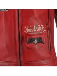 Chaqueta Femme Pretty Cuir Soft - Helstons x Von Dutch