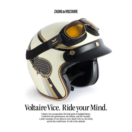 Casque Moto Ride Your Mind - Zadig & Voltaire X Mârkö Helmets