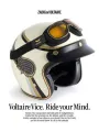Casque Moto Ride Your Mind - Zadig & Voltaire X Mârkö Helmets