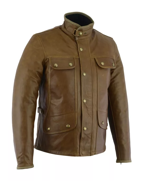Jacke Le Monte Carlo Leder (Braun) - Original Driver