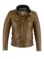 Blouson Le Monte Carlo Cuir (Marron) - Original Driver