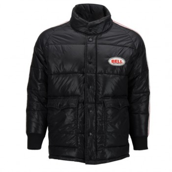 Classic Puffy Black retro jacket- BELL