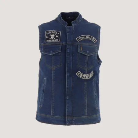 Gilet Vd - Apache Toile Denim - Helstons
